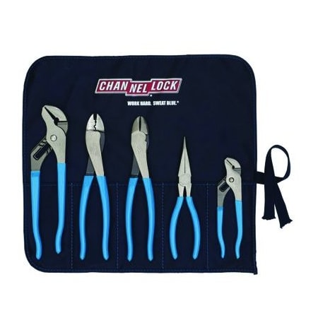 Channellock TOOL SET 5 PC (426430449909 3017) CLTOOLROLL-52